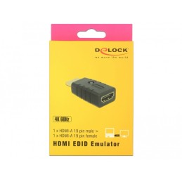 DeLOCK 63320 adattatore per inversione del genere dei cavi 1 x HDMI-A 19 pin Nero