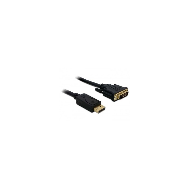 DeLOCK Displayport  DVI 24+1 m m 3m DVI-D Nero