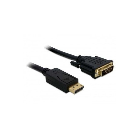 DeLOCK Displayport  DVI 24+1 m m 3m DVI-D Nero