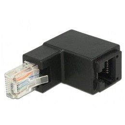 DeLOCK 86424 adattatore per inversione del genere dei cavi RJ-45 Nero