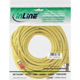 InLine 4043718114726 cavo di rete Giallo 25 m Cat6 S FTP (S-STP)