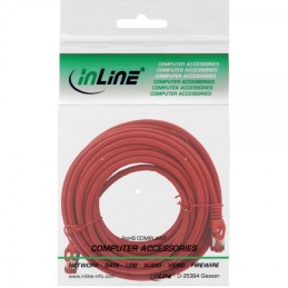 InLine 4043718211371 cavo di rete Rosso 15 m Cat6 S FTP (S-STP)