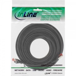 InLine 4043718212330 cavo di rete Nero 15 m Cat6 S FTP (S-STP)