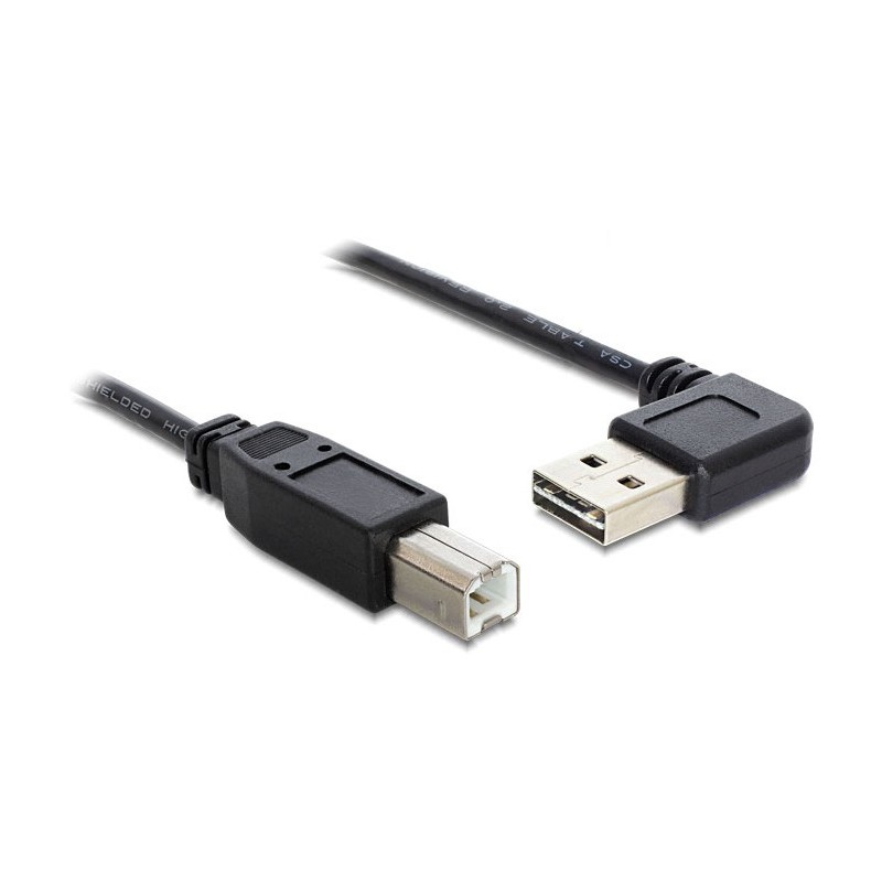 DeLOCK 2m USB 2.0 A - B m m cavo USB USB A USB B Nero