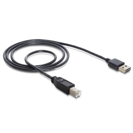 DeLOCK 3m USB 2.0 A - B m m cavo USB USB A USB B Nero