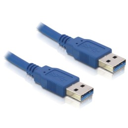 DeLOCK 0.5m USB 3.0 cavo USB USB 3.2 Gen 1 (3.1 Gen 1) 0,5 m USB A Blu