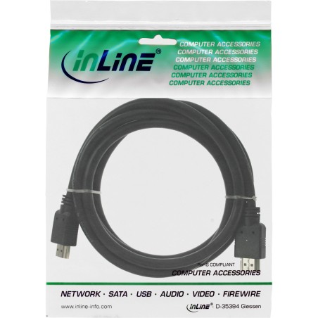 InLine Cavo HDMI-High Speed, nero, maschio   maschio, 7,5m