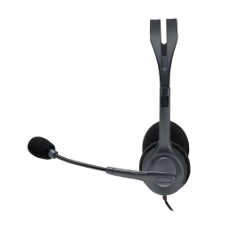Logitech 981-000593 cuffia e auricolare Cablato A Padiglione Ufficio Grigio