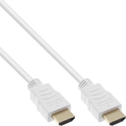 InLine 17555W cavo HDMI 0,5 m HDMI tipo A (Standard) Bianco