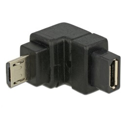 DeLOCK USB2.0Micro-B USB2.0Micro-B Nero