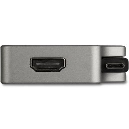 StarTech.com Adattatore video multiporta USB-C portatile 5-in-1 - 4K 60Hz UHD USB tipo C a HDMI 2.0, Mini DisplayPort, VGA o