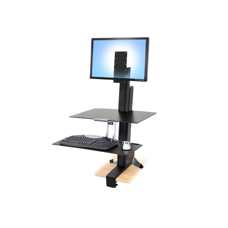 Ergotron 97-845 carrello e supporto multimediale Nero