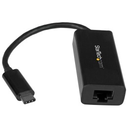 StarTech.com Adattatore di rete Ethernet Gigabit USB-C - Adattatore Gbe esterno USB 3.0 - Da USB Type C a Ethernet - Adattatore