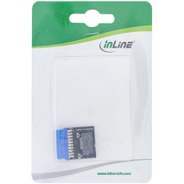 InLine USB 3.0 a USB 3.1 Pannello frontale Key-A Adapter interno