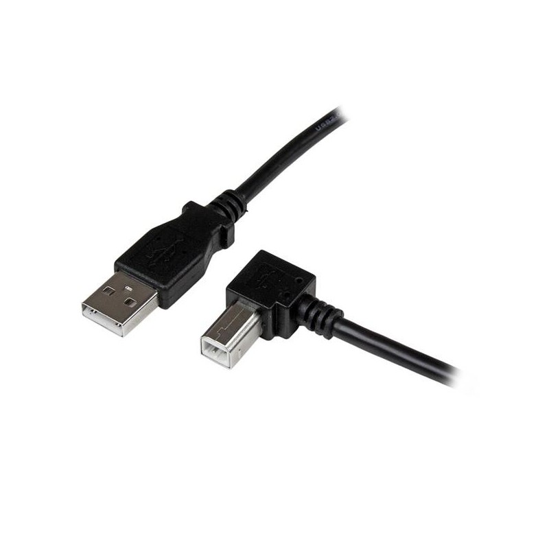 StarTech.com Cavo USB 2.0 A a B con angolare destro da 2 m - M M