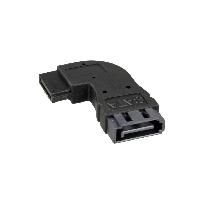 InLine Adattatore SATA maschio   femmina, angolato 90° verso verso destra