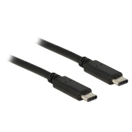 DeLOCK Type-C 2.0 - USB Type-C 2.0, 1 m cavo USB USB 2.0 USB C Nero