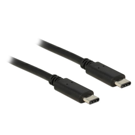 DeLOCK Type-C 2.0 - USB Type-C 2.0, 1 m cavo USB USB 2.0 USB C Nero