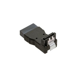 InLine Adattatore SATA maschio   femmina, angolato 90° verso il basso