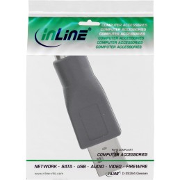 InLine Adattatore USB A maschio   PS 2 Mini Din 6pin femmina