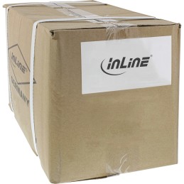 InLine Cavo patch Lan Cat.6 S FTP(PiMf), 250MHz, blu, PVC, CU, 70pz., 1m