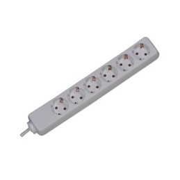 Bachmann SELLY prolunghe e multiple 1,5 m 6 presa(e) AC Interno Bianco