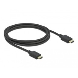 DeLOCK Cavo HDMI ad altissima velocità 48 Gbps 8Kbps 8K 60 Hz da 2 m