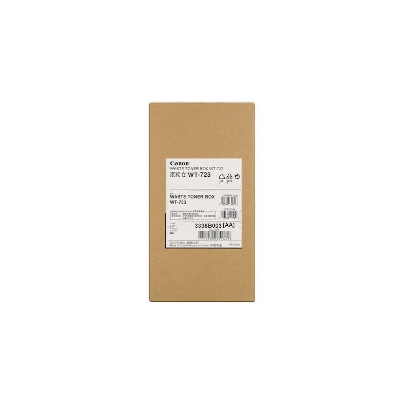 Canon WT-723 cartuccia toner 1 pz Originale Nero Canon WT-723 cartuccia toner 1 pz Originale Nero