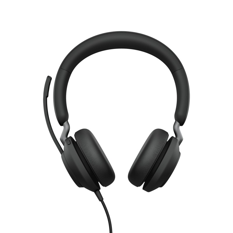 Jabra Evolve2 40 SE Auricolare Cablato A Padiglione Musica e Chiamate USB tipo A Nero Jabra Evolve2 40 SE Auricolare Cablato A Padiglione Musica e Chiamate USB tipo A Nero