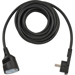 Brennenstuhl H05VV-F3G1.5 prolunghe e multiple 5 m 1 presa(e) AC Interno Nero