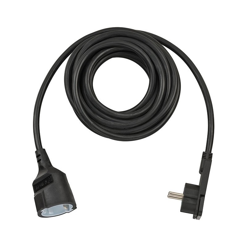 Brennenstuhl H05VV-F3G1.5 prolunghe e multiple 5 m 1 presa(e) AC Interno Nero Brennenstuhl H05VV-F3G1.5 prolunghe e multiple 5 m 1 presa(e) AC Interno Nero