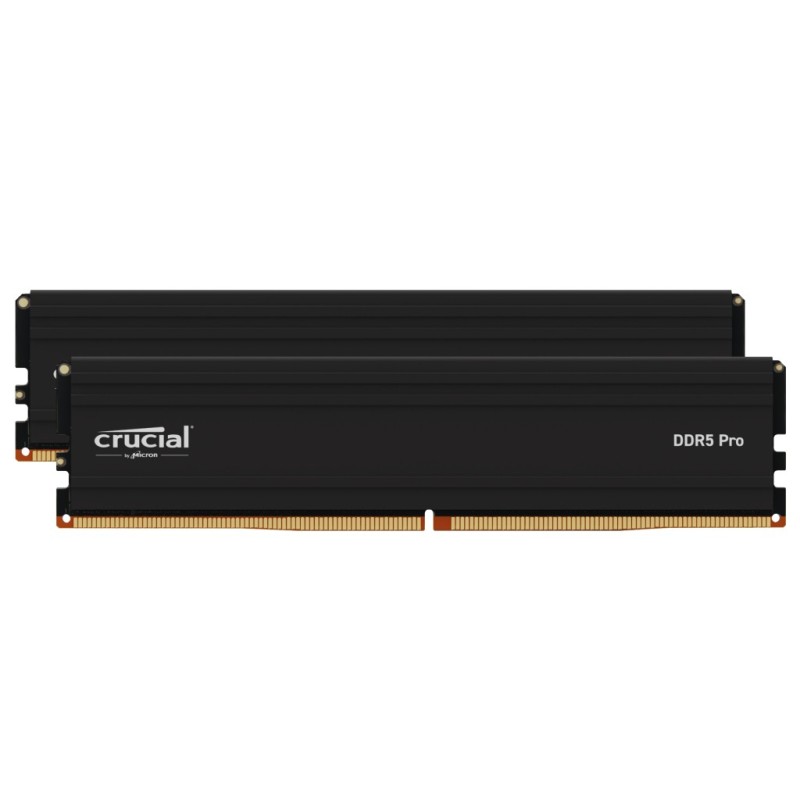 Crucial CP2K32G56C46U5 memoria 64 GB 2 x 32 GB DDR5 5600 MHz Crucial CP2K32G56C46U5 memoria 64 GB 2 x 32 GB DDR5 5600 MHz