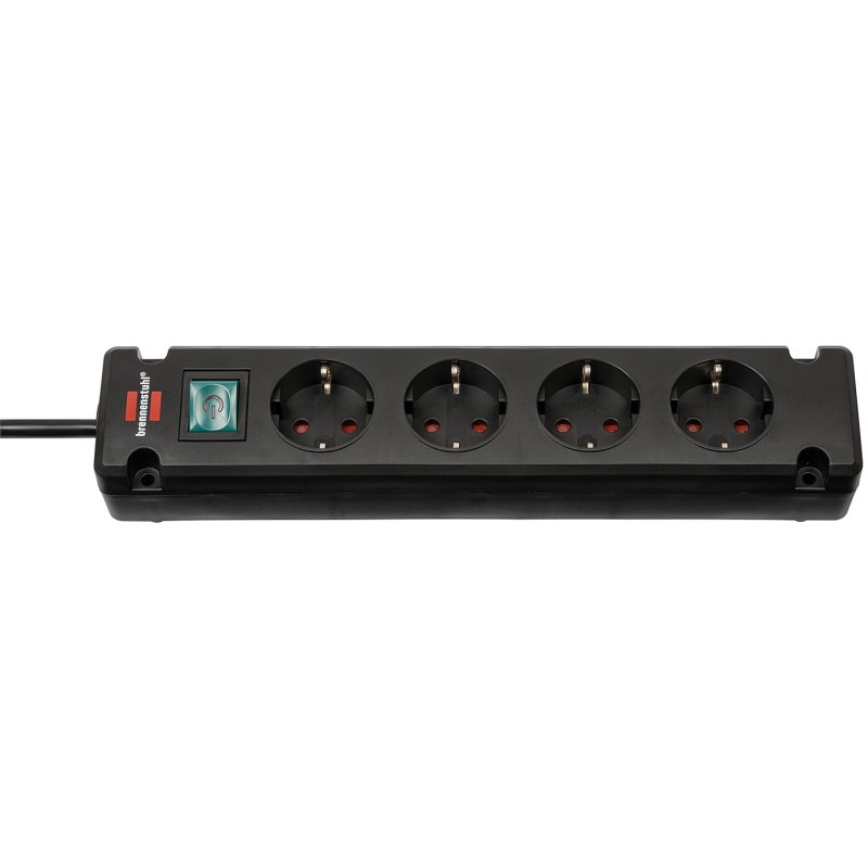 Brennenstuhl 1150650326 prolunghe e multiple 1,5 m 4 presa(e) AC Interno Nero Brennenstuhl 1150650326 prolunghe e multiple 1,5 m 4 presa(e) AC Interno Nero