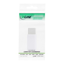 InLine Adattatore USB 2.0, da USB-C maschio a Micro-USB femmina