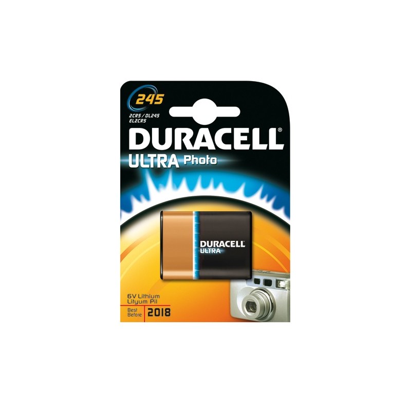 Duracell Ultra Photo 245 Nichel – oxyhydroxide (NiOx)