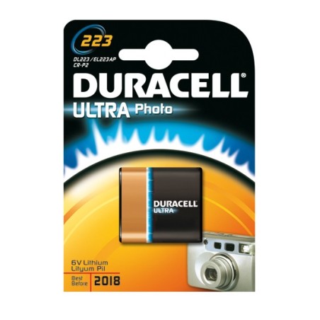 Duracell Ultra Photo 223 Batteria monouso 6V Nichel – oxyhydroxide (NiOx)