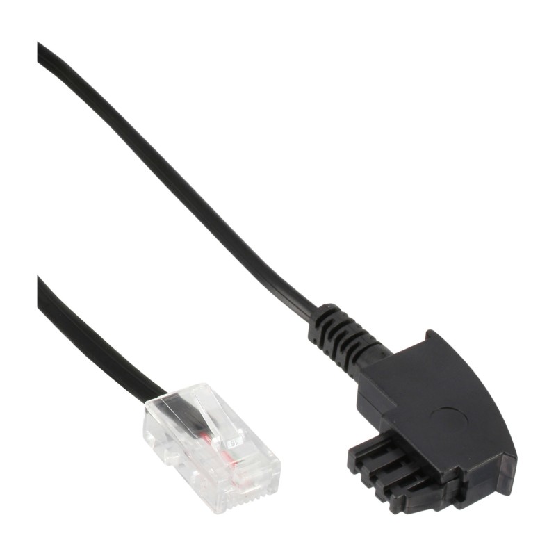 InLine Cavo telefonico TAE-F maschio a RJ45 8 2 per DSL-Router, 10m