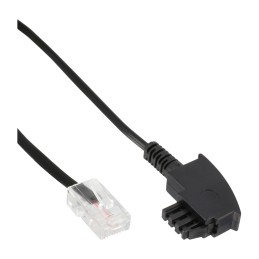 InLine Cavo telefonico TAE-F maschio a RJ45 8 2 per DSL-Router, 1m