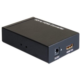 DeLOCK 93237 adattatore per inversione del genere dei cavi BNC BNC, HDMI-A Nero