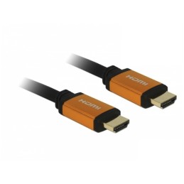 DeLOCK 85727 cavo HDMI 1 m HDMI tipo A (Standard) Nero, Oro