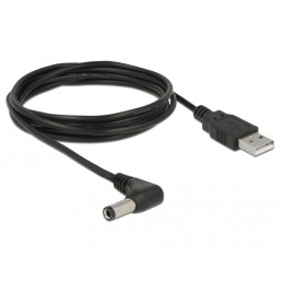 DeLOCK 85588 cavo di alimentazione Nero 1,5 m USB A