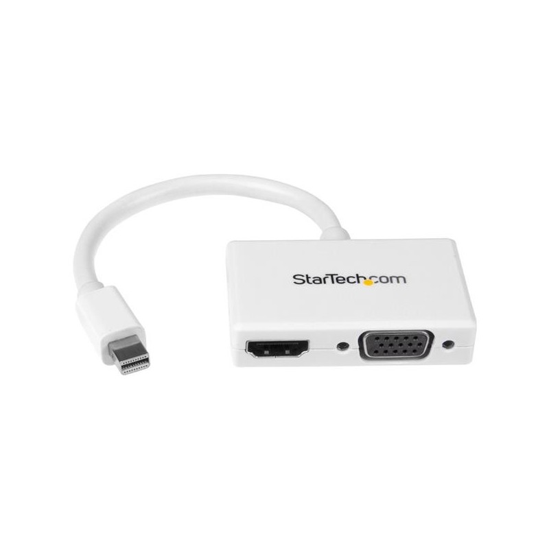 StarTech.com Adattatore Mini DisplayPort a HDMI e VGA - Convertitore audio video da viaggio mDP 2 in 1 - 1920x1200   1080p -