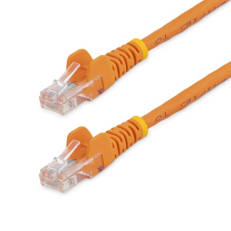 StarTech.com Cavo di rete CAT 5e - Cavo Patch Ethernet RJ45 UTP Arancio da 1m antigroviglio