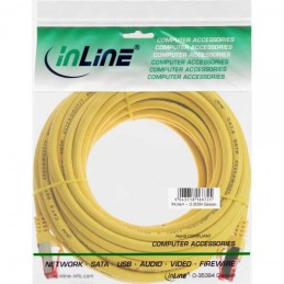 InLine 4043718232529 cavo di rete Giallo 40 m Cat6 S FTP (S-STP)