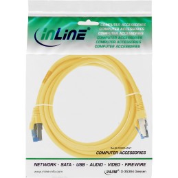 InLine 76802Y cavo di rete Giallo 2 m Cat6a S FTP (S-STP)