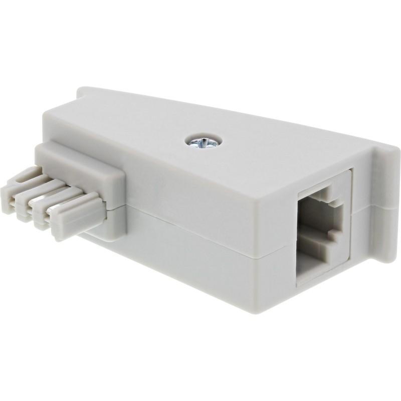 InLine Adattatore DSL TAE-F maschio a RJ45 femmina, 8P2C per Fritzbox