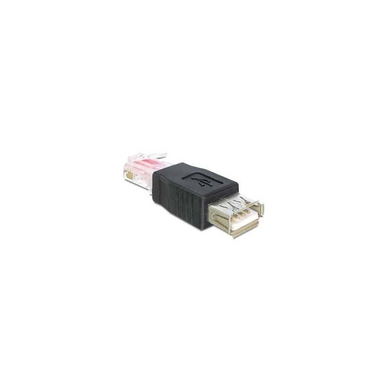 DeLOCK USB - RJ45 USB 2.0 Nero