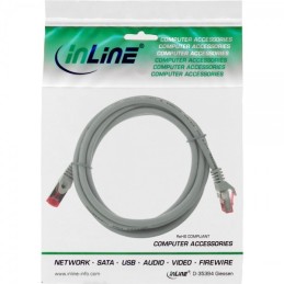 InLine 4043718154852 cavo di rete Grigio 0,5 m Cat6 S FTP (S-STP)