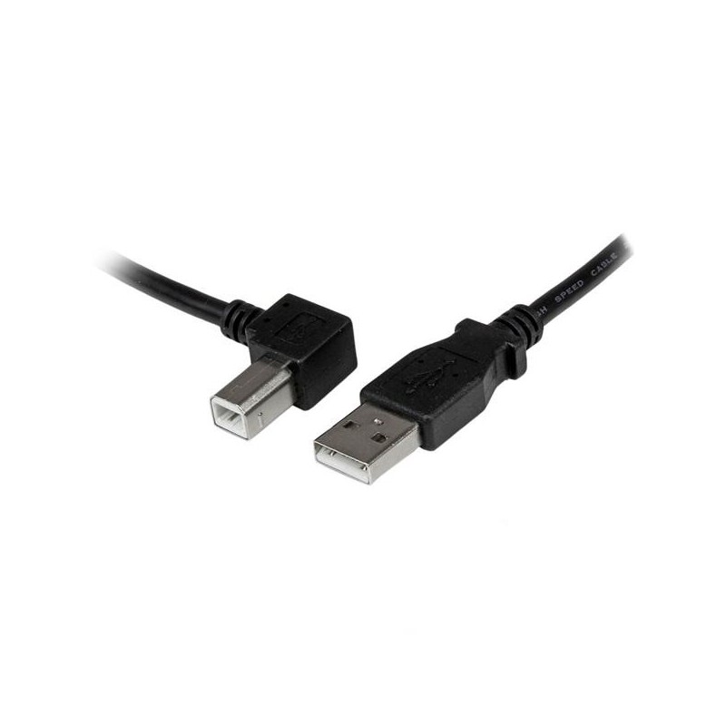 StarTech.com Cavo USB 2.0 A a B con angolare sinistro 1 m - M M