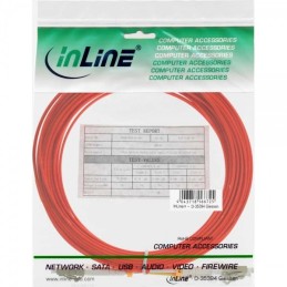 InLine 4043718045518 cavo InfiniBand e in fibra ottica 10 m LC Arancione